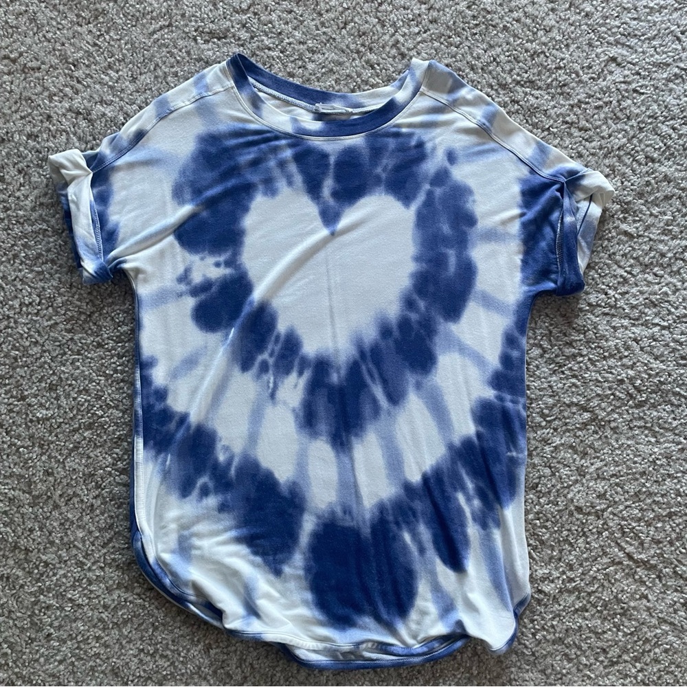 Blue Tie-Dye Shirt
